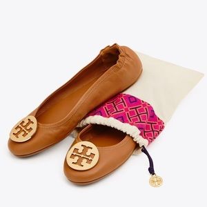 Minnie Travel Ballet Flat, Leather